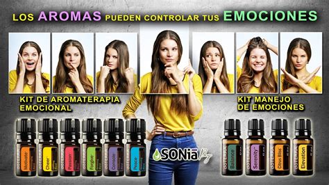 Aceites Esenciales Para Las Emociones Kit Aromaterapia Emocional Y