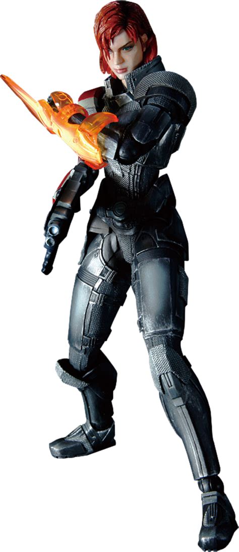 Download Hd 8 Mass Effect Collectible Figure Female Commander Mass Effect 3 Play Arts Kai