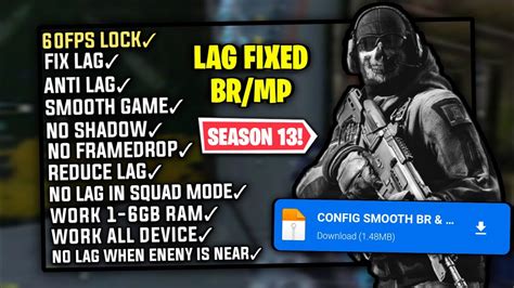 Low Max Device No Lag Config Codm Fps Season Fix Lag Call