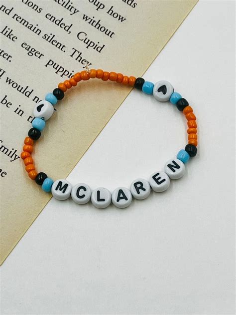 F Inspired Handcrafted Mclaren Friendship Bracelets Etsy In