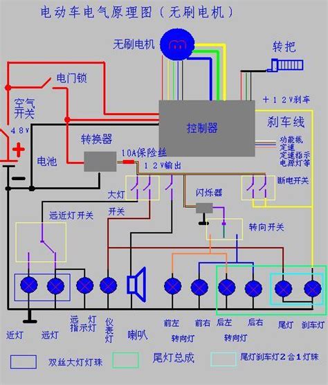 电动车电气原理图（无刷电机） 电动车电路 汽车电路图 电路图 技术资料达普ic芯片交易网circuit达普一下