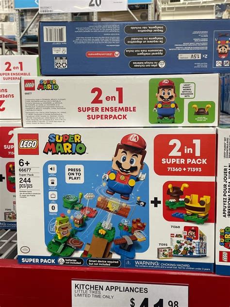 [Sam’s Club] Lego Super Mario Pack 66677 (71360, 71393) ~65% off Texas ...