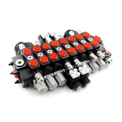 Sd8 Manual 8 Spool Sectional Directional Valve Boxinhuasheng Hydraulic