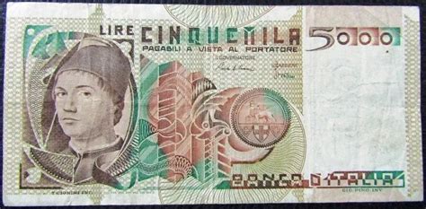 Italia Billete Liras P B Vf Argcollectibles