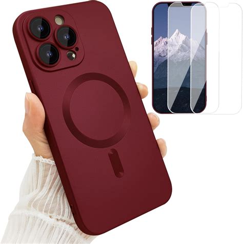 Ankofave Magnetic Case For Iphone 12 Pro Max Phone Case For