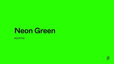 Neon Green Color: Hex Code, Palettes & Meaning | Figma