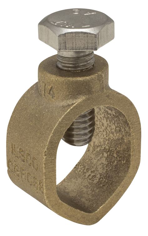 Ilsco Cgrc Permaground Bronze Ground Rod Clamp Conductor Range