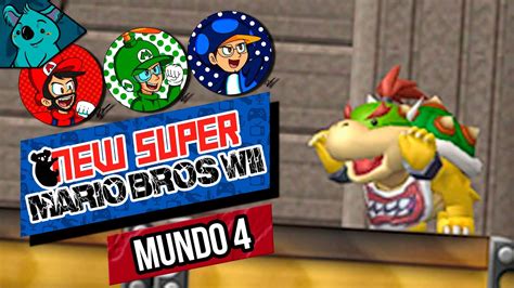 El Ataque Inesperado De Bowser Jr New Super Mario Bros Wii Co