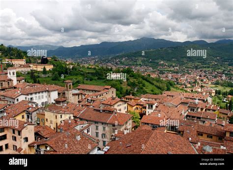 Bergamo old town Stock Photo - Alamy