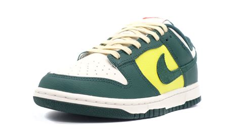 Nike Wmns Dunk Low Se Nike Campus Pack Sailnoble Greenopti Yello Mita Sneakers