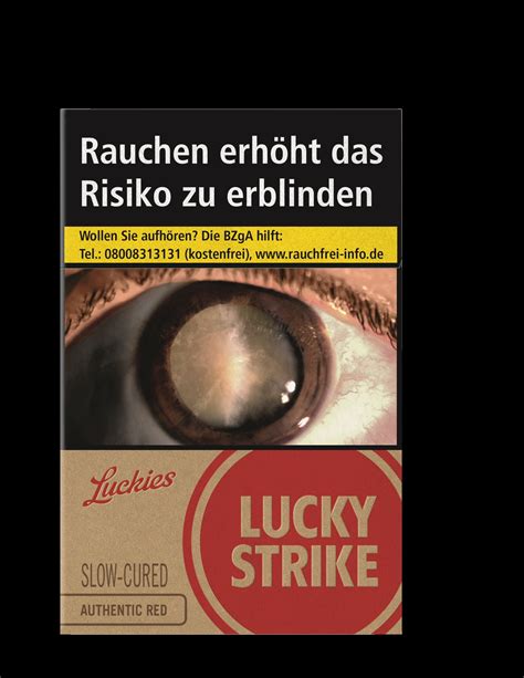 LUCKY STRIKE Authentic Red Giga Box TAZZ Meiningen