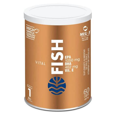 Vital Fish Epa Dha E Vitamina E Vital Tman C Psulas Cidos