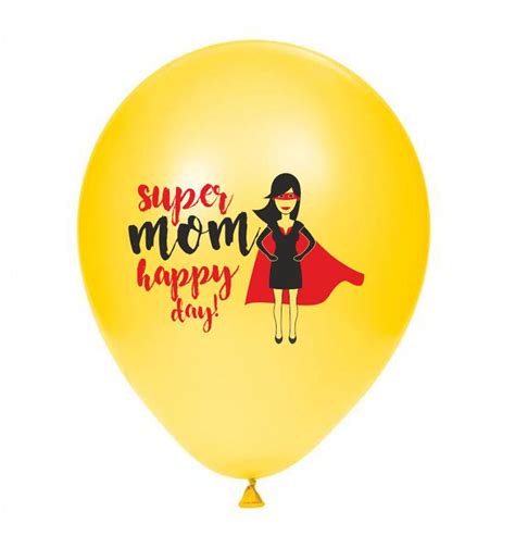 Happy Mothers Day Balloon Decoration Super Mom Happy Day Balloons