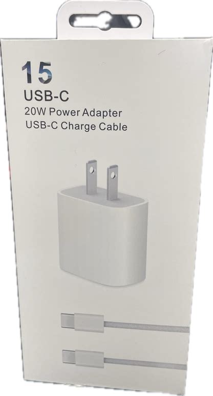 Iphone 15 Charger Block Type C To C Cable Cord Long 20w Usb C Fast Cha The Computer Depot