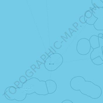 Nansha District topographic map, elevation, terrain