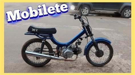 Mobilete Caloi Motor Quatro Tempos Da Hunter Cc Youtube