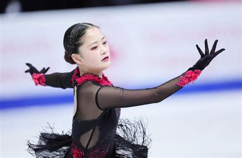 Gp初挑戦の渡辺6位、復帰の紀平8位スタート スケートカナダ女子sp 写真特集1321 毎日新聞