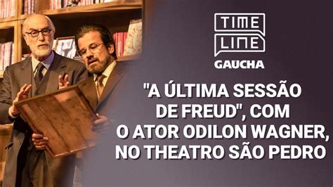 Ator Odilon Wagner fala sobre como é representar Freud em A Última