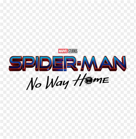 Hd Spider Man No Way Home Logo PNG Transparent With Clear Background ID ...