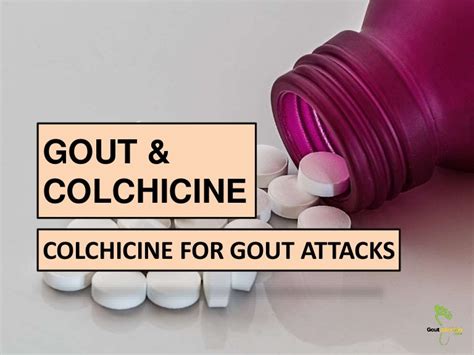 Gout and Colchicine