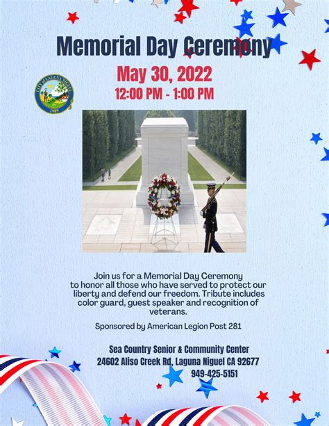 Memorial Day 2022 Calendar