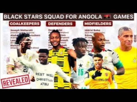 Kudus Leads Chris Hughton S 25 Man Squad For Ghana Vs Angola Qualifier