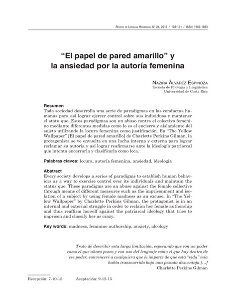 Descargar El Archivo Pdf Portal De Revistas Acad Micas De La