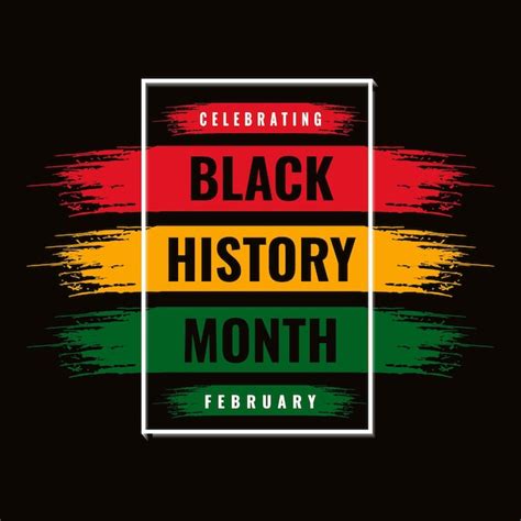 Premium Vector Black History Month African American History