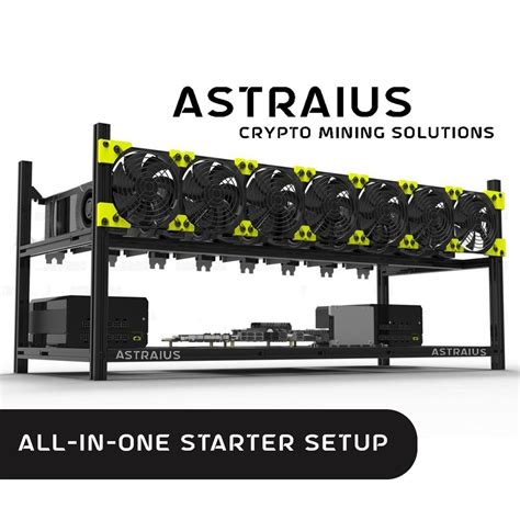 Mining Rig Kit, All-In-One Starter Setup, 8 GPU Cryptocurrency, Bitcoin ...