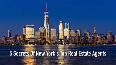 5 Secrets Of New York’s Top Real Estate Agents – The Pinnacle List