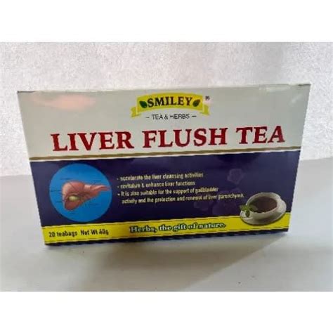 Smiley Liver Flush Tea X 20 Teabags Konga Online Shopping