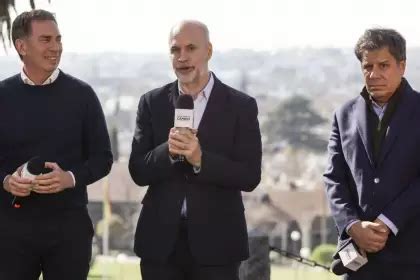 Facundo Manes se mostró junto a Larreta y se alineó en la campaña