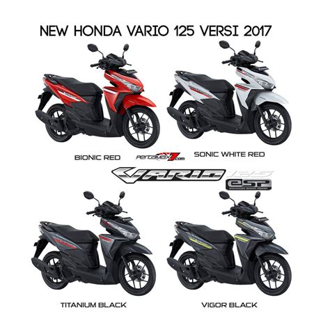 Vario 125 Tahun 2017 Putih Vario Holic