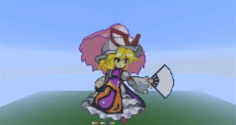 Minecraft Sprite Art Yukari Yakumo Swr By Enigmaticmuffin On Deviantart