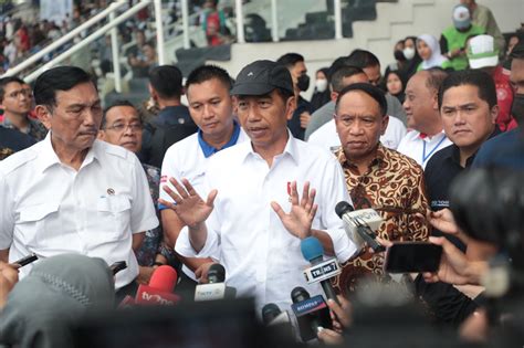 Kementerian Menpora Amali Turut Dampingi Presiden Jokowi Saksikan