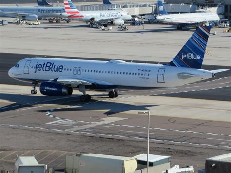 N588JB Airbus A320 JetBlue Airways Phoenix Sky Harbour Graham