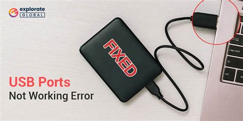 How To Resolve Usb Ports Not Working Error In Windows 10