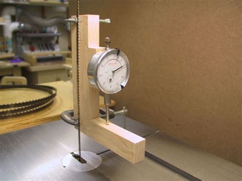 Bandsaw Tension Gage Homemade The Sawdustzone