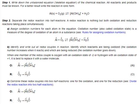 [solved] Balance The Equation In Both A Basic And An Acidic Solution Please Course Hero