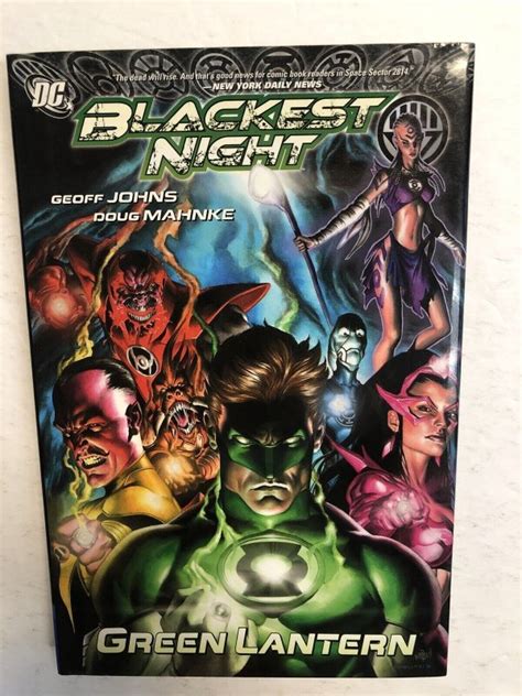 Green Lantern Blackest Night Poster