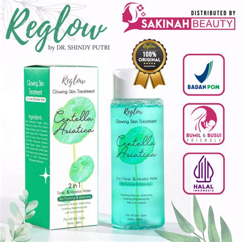 Jual Reglow Toner Glowing In Toner Dan Micellar Water Toner Reglow