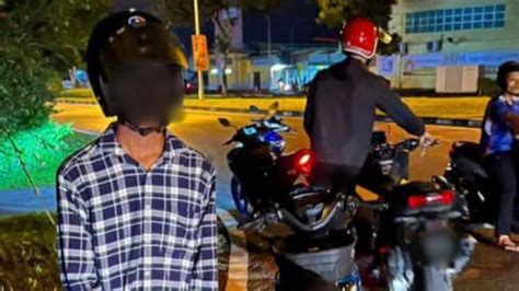 Remaja Ditahan Tunggang Motosikal Secara Bahaya Dalam Op Samseng