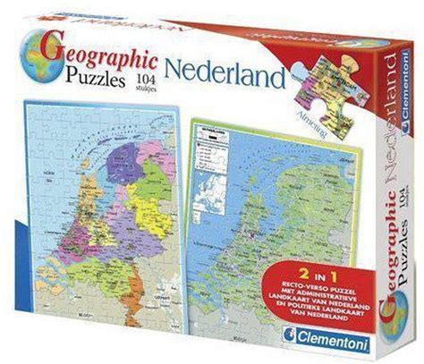 Bol Puzzel Topografie Nederland