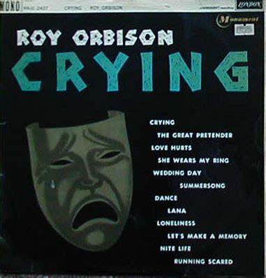 Roy Orbison - Crying (Vinyl, LP, Album, Mono) | Discogs