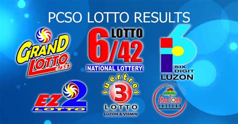 Pcso Lotto Results Today Pcso Lotto Results Today December