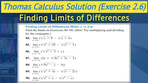 Thomas Calculus Solution Exercise Q To Q Asymptotes And