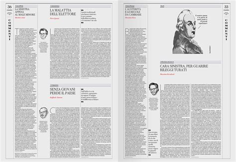 La Repubblica Newspaper Redesign On Behance