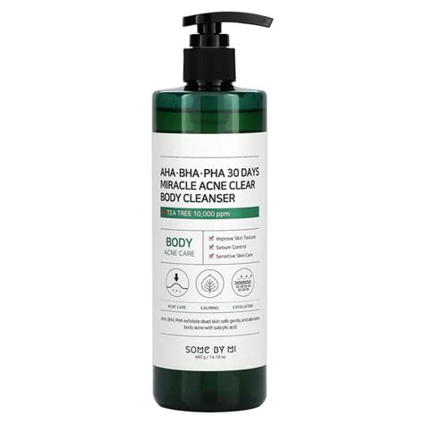 Miracle Acne Clear Body Cleanser 141 Oz 400 G Some By Mi