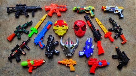 Mencari Tembak Tembakan Spiderman Gun Nerf Gun M14 Spiderman Gun Ak47