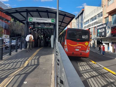 How to use the Metrobus in Mexico City - NOMADIC BACKPACKER